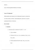 &iuml;&raquo;&iquest;Questiontopic 2&period;4connecting differentiability and continuityAnswer & ExplanationDiffere