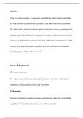 &iuml;&raquo;&iquest;QuestionUsing accrual accounting&comma; revenues are recorded Oa&period; when cash is received at th