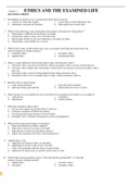 PHI2604 Proctored Final Exam Study Guide