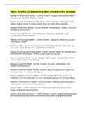 WGU D094 EXAMS