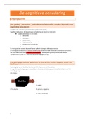 de cognitieve benadering 