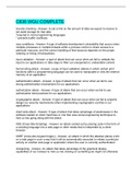 C836 WGU COMPLETE QUESTIONS AND ANSWERS 2022