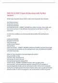 WGU D115 UNIT 2 Exam 46 Questions with Verified Answers&comma;100&percnt; CORRECT