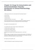 chapter 13 pharm visovsky Complete Practice Guide Questions Fully Solved&period;