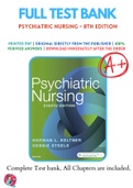 Psychiatric Mental Health Nursing by Mary Townsend 9th Edition Test Bank