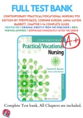 Test Banks For Contemporary Practical&sol;Vocational Nursing 9th Edition by 9781975136215&comma; Corinne Kurzen&semi; Anna LaVon Barrett&comma; Chapter 1-16 Complete Guide