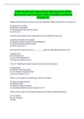 WGU C429 Bundled Exams with complete Questions and Answers (Full PACKAGE)