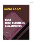 CCNA CERTIFICATION EXAM QUESTIONS WITH ANSWERS