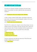 PN HESI Exit V2 Exam Questions and Answers &lpar;Latest 2022&rpar; Guaranteed A&plus;