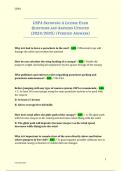 USPA SKYDIVING A LICENSE EXAM QUESTIONS AND ANSWERS UPDATED &lpar;2024&sol;2025&rpar; &lpar;VERIFIED ANSWERS&rpar;