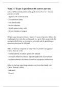 Nurs 317 Exam 1 questions with correct answer2&period;