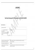  Real Estate Brokerage &lpar;SAE&rpar; With Questions And 100&percnt; SURE ANSWERS
