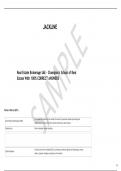  Real Estate Brokerage SAE - Champion's School of Real Estate With 100&percnt; CORRECT ANSWERS