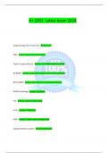 A&plus; 1001 Latest exam 2024