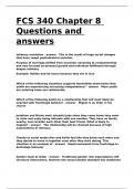 FCS 340 Chapter 8 Questions and answers