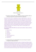 NRNP 6566 Midterm Study Guide,Mid-term Study Guide Week 1 to 5   (Answered) Verified Solution