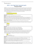 NR511 - Davis Edge Week 5 latest study guide with rationales