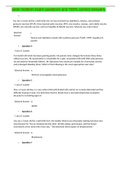 peds midterm exam questions and 100&percnt; correct answers&period; 