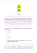 NRNP 6566 Midterm Study Guide&comma;Mid-term Study Guide Week 1 to 5 &lpar;Answered&rpar; Verified Solution
