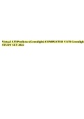 Virtual ATI Predictor &lpar;Greenlight&rpar; COMPLETED VATI Greenlight STUDY SET 2022&period;