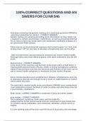 CUNR546 QUESTIONS WITH CORRECT ANSWERS