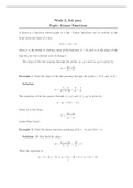 Linear functions