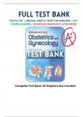 Test Bank For Beckmann and Ling's Obstetrics and Gynecology 9th Edition By Robert Casanova&vert;9781975180577&vert; All Chapters 1-50&vert; LATSET