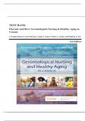 Test Bank - Ebersole and Hess Gerontological Nursing and Healthy Aging in Canada&comma; 3rd Edition &lpar;Boscart&comma; 2023&rpar;&comma;  &vert; All Chapters Complete A&plus; Guide