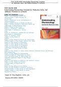 TEST BANK FOR Understanding Pharmacology, Essentials for Medication Safety, Workman & LA Charity 100% A+ GRADED (with rationale) Latest edition 2024