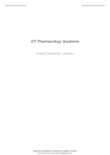 ATI -pharmacology-questions.