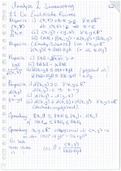Samenvatting Analyse 2