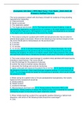 &lpar;Complete 320 Q&A &rpar; HESI Med Surg I Test Bank &lowbar;2022-2023 All Answers Verified Correct&period;