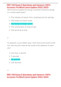 PHY 102 Exam 2 Questions and Answers 100&percnt; Accurate&sol;Verified Latest Update 2022&sol;2023