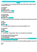CSLB B General Practice Questions and Answers 2022&sol;2023 Correct Verified Answers