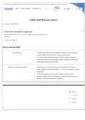 CNPR, NAPSR Exam Total 1 Flashcards | Quizlet graded A+