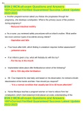 BSN 2 MCN-all-exam Questions and Answers 100&percnt;Correct&sol;Verified Guaranteed Success Latest Update 2022&sol;2023