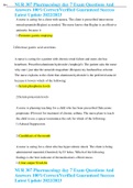 NUR 307 Pharmacology day 7 Exam Questions And Answers 100&percnt;Correct&sol;Verified Guaranteed Success Latest Update 2022&sol;2023