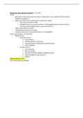 Ch 26 Anus, Rectum, and Prostate Health Assessment Jarvis Study Guide