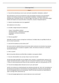 Oefenvragen Taak 1 t&sol;m 8 &plus; practicum Blok 2 De continu&iuml;teit van het leven BGZ2022