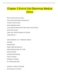 Chapter 3 End of Life Dilemmas Medical  Ethics