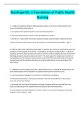 Stanhope Ch&period; 1 Foundation of Public Health  Nursing