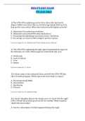 HESI PN EXIT EXAM EXAM&period;