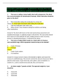 WALDEN UNIVERSITY> NURS6401 NCLEX-PN Test-Bank &lpar;200 Questions with Answers and Explanation&rpar;