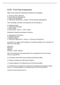 C235 - Final Prep Assessment Questions And Answers 2022&sol;2023