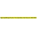PGM Qualifying Practice Test Questions And Answers 2022&sol;2023&period;