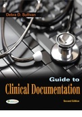 Guide to Clinical Documentation Second Edition
