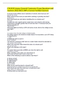 CSLB B Exam's BUNDLED PACKAGE &lpar;COMPLETE PACKAGE&rpar; 2022&sol;2023 &vert; 100&percnt; Verified Answers