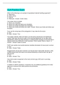 CLA Practice Exam Questions Answers 2022&sol;2023