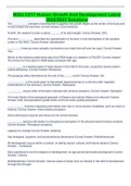 WGU C217 Human Growth And Development Latest 2022&sol;2023 Solutions