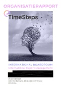 International Boardroom, organisatierapport: TimeSteps B.V.